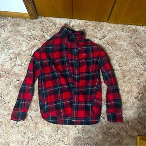 Mens L Hollister Flannel Shirt